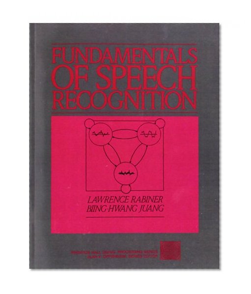 Book Cover Fundamentals of Speech Recognition