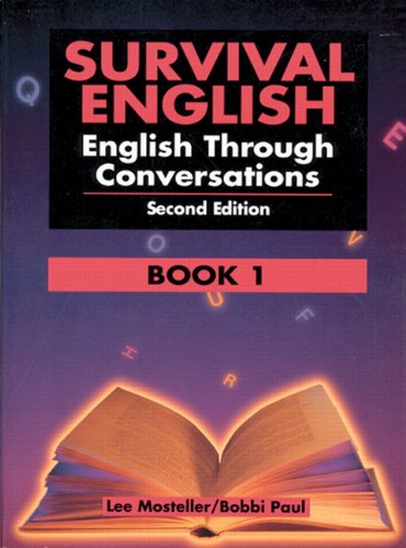 Book Cover Survival English: English Through Conversations, Book 1, Second Edition