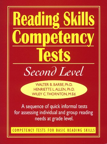 Reading Skills Competency Tests: Second Level (J-B Ed: Ready-to-Use Activities) (v. 3)