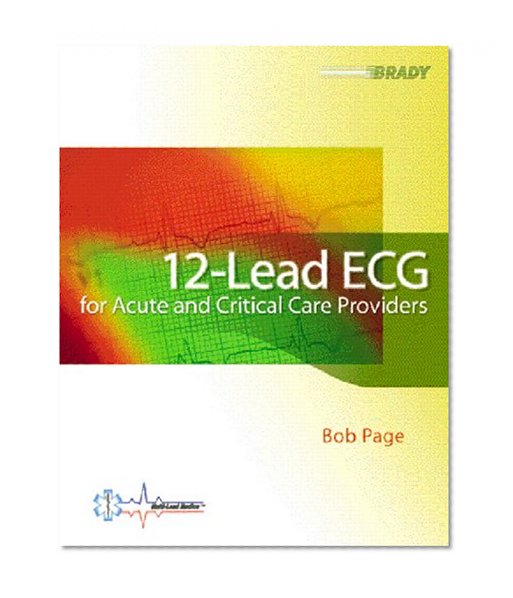 Book Cover 12-Lead ECG for Acute and Critical Care Providers