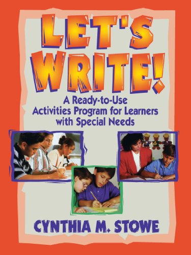Let's Write!: A Ready-to-Use Activities Program for Learners with Special Needs