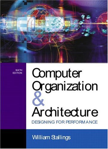 Book Cover Computer Organization and Architecture