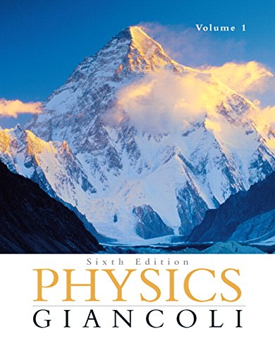 Book Cover Physics: Principles with Applications, Volume I: Chapters 1-15, 6th Edition