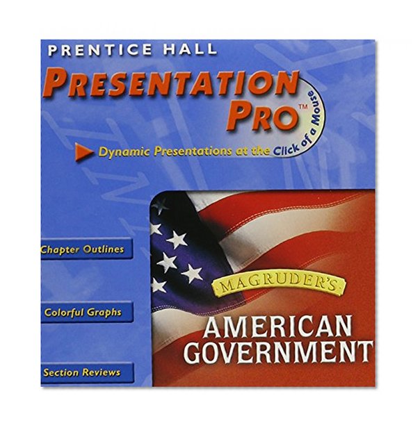 MAGRUDER'S AMERICAN GOVERNMENT PRESENTATION PRO CD-ROM 2001C