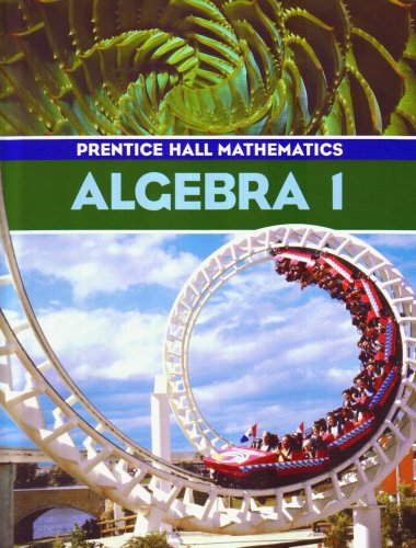 Book Cover Algebra 1 (Prentice Hall Mathematics)