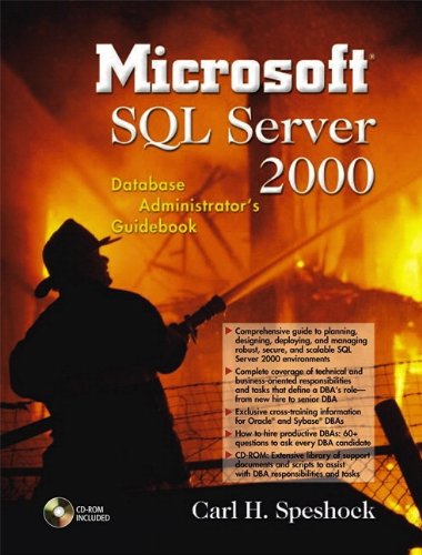 Book Cover Microsoft SQL Server 2000 Database Administrator's Guidebook