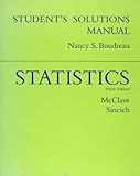 Statistics, Ninth Edition (Student Solutions Manual)