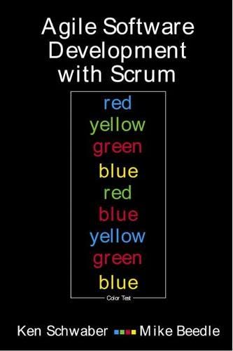 Book Cover Agile Software Development with Scrum (Series in Agile Software Development)