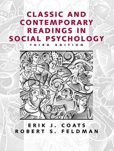 Book Cover Classic and Contemporary Readings in Social Psychology