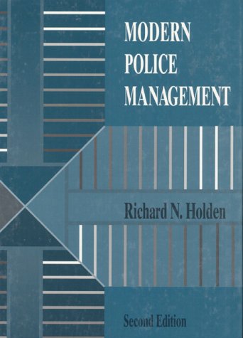 Book Cover Modern Police Management (2nd Edition)