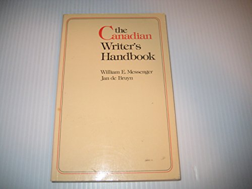 The Canadian Writer's Handbook