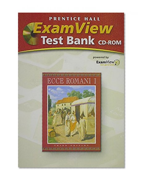 ECCE ROMANI LEVEL 1 COMPUTER TEST BANK PACKAGE WITH TEST BOOK AND       CD-ROM2005C