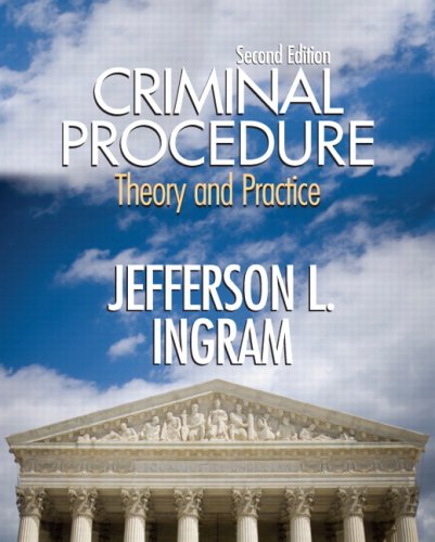 Book Cover Criminal Procedure: Theory and Practice (2nd Edition)