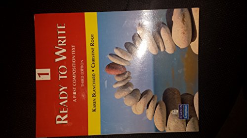 Ready to Write 1: A First Composition Text (3rd Edition)