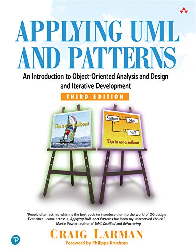 Book Cover Applying UML and Patterns: An Introduction to Object-Oriented Analysis and Design and Iterative Development