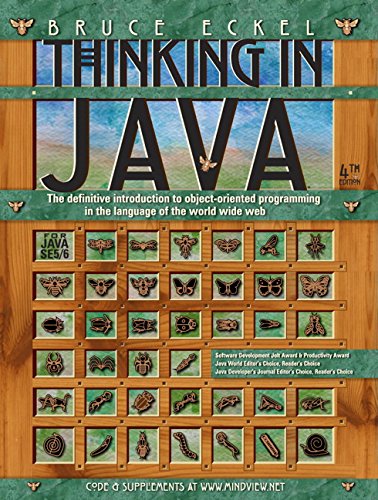 Book Cover Thinking in Java