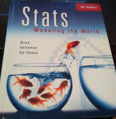 Book Cover Stats: Modeling the World, AP Edition