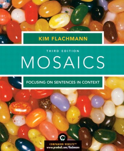 Book Cover Mosaics Focusing on Sentences in Context