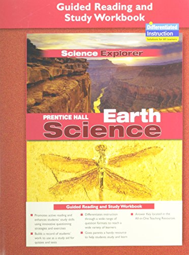Book Cover PRENTICE HALL SCIENCE EXPLORER EARTH SCIENCE GUIDED READING AND STUDY WORKBOOK 2005