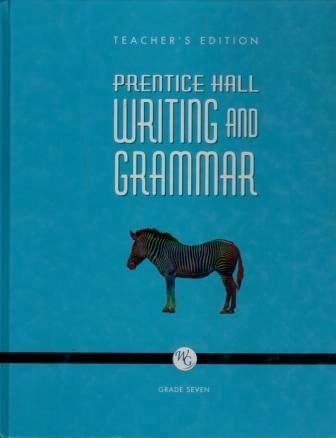 Book Cover Prentice Hall Writing and Grammar Teacher's Edition Grade Seven