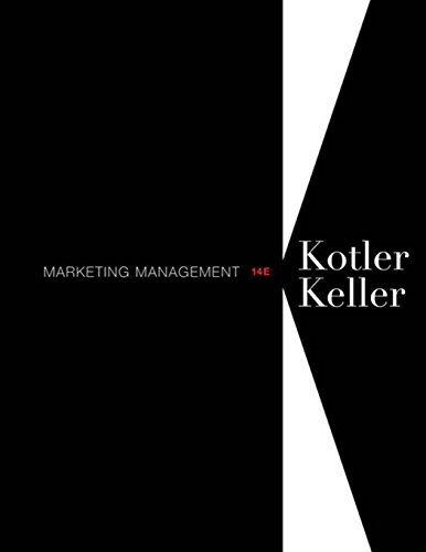 Book Cover Marketing Management (14th Edition)