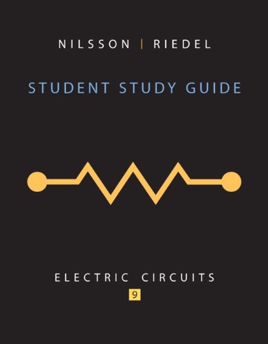 Student Study Guide for Electric Circuits
