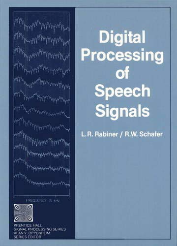Book Cover Digital Processing of Speech Signals
