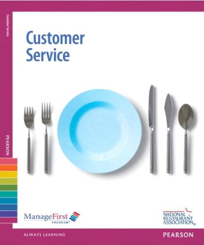 Book Cover ManageFirst: Customer Service with Answer Sheet (2nd Edition)