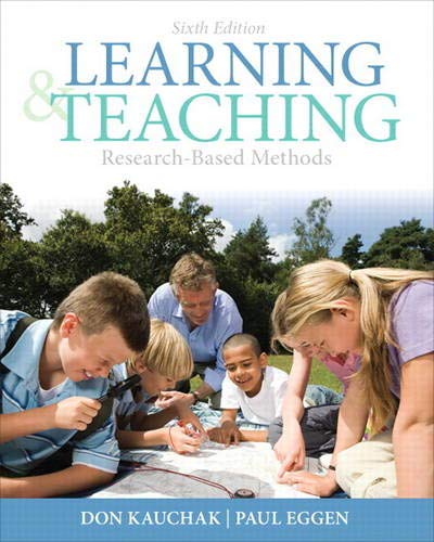Book Cover Learning and Teaching: Research-Based Methods (Myeducationlab)