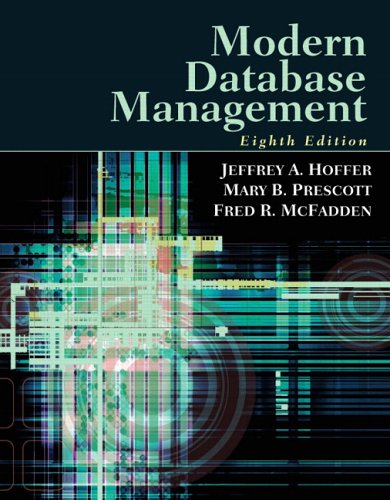 Book Cover Modern Database Management (8th Edition)
