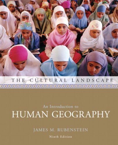 Book Cover The Cultural Landscape: An Introduction to Human Geography (9th Edition)