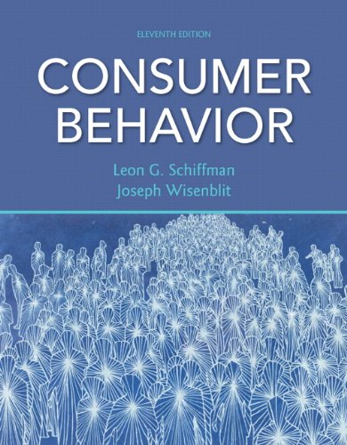 Book Cover Consumer Behavior (11th Edition)
