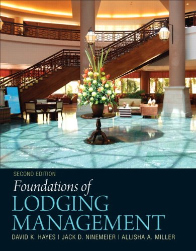 Book Cover Foundations of Lodging Management (2nd Edition)
