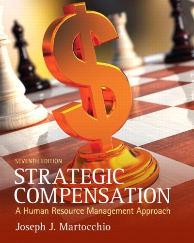 Book Cover Strategic Compensation: A Human Resource Management Approach
