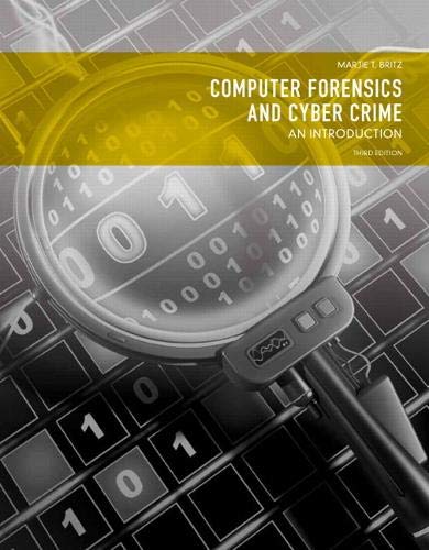 Book Cover Computer Forensics and Cyber Crime: An Introduction