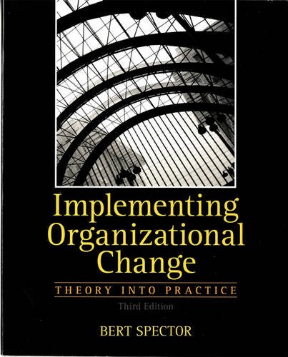 Book Cover Implementing Organizational Change: Theory Into Practice, 3rd Edition
