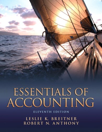 Book Cover Essentials of Accounting