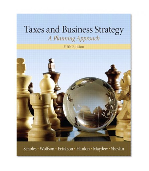 Book Cover Taxes & Business Strategy (5th Edition)