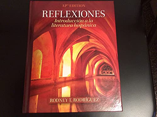 Book Cover Reflexiones Introduccion a La Literatura HispÃ¡nica