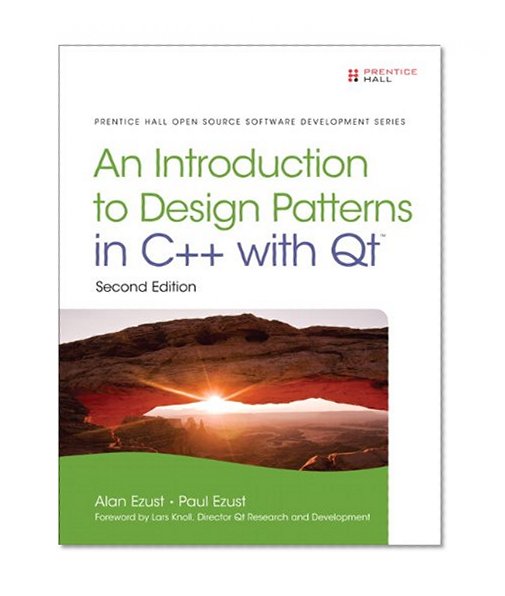 Book Cover Introduction to Design Patterns in C++ with Qt (2nd Edition) (Pearson Open Source Software Development Series)