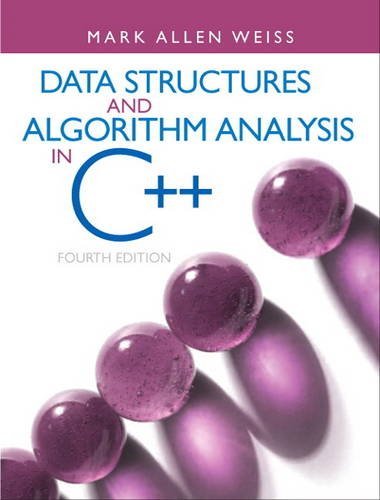 Book Cover Data Structures & Algorithm Analysis in C++