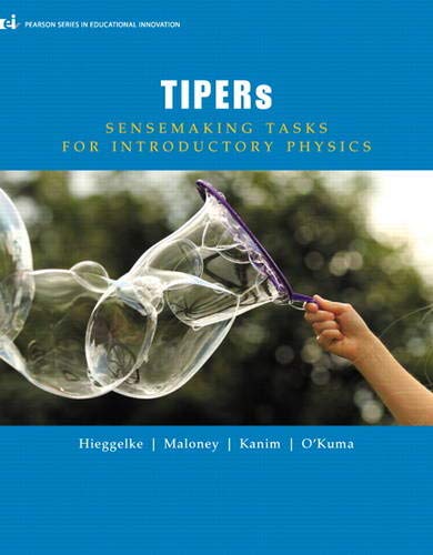Book Cover TIPERs: Sensemaking Tasks for Introductory Physics (Educational Innovation)