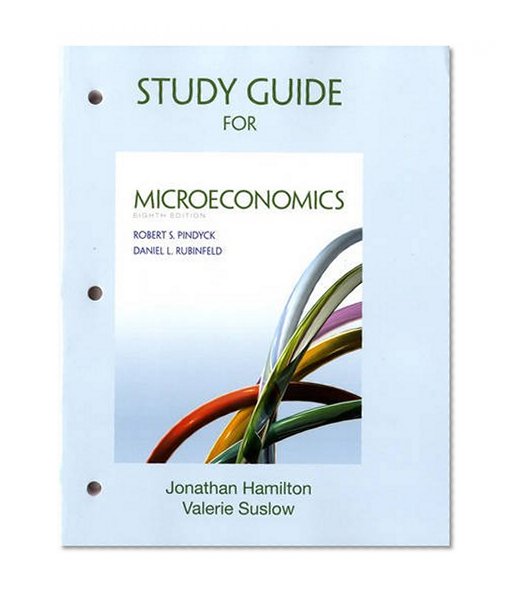 Book Cover Study Guide for Microeconomics