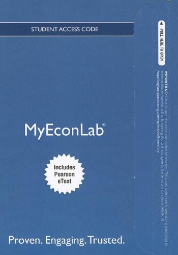 Book Cover NEW MyEconLab with Pearson eText -- Access Card -- for The Economics of Money, Banking and Financial Markets (MyEconLab (Access Codes))