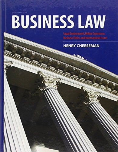 Book Cover Business Law (8th Edition)