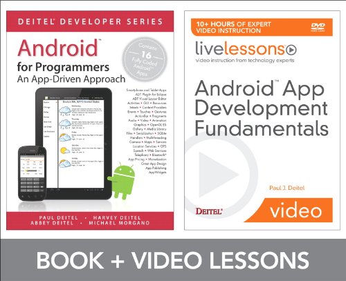 Book Cover Android App Development Fundamentals/ Android for Programmers: An App-driven Approach (Livelessons: Deitel Developers Series)