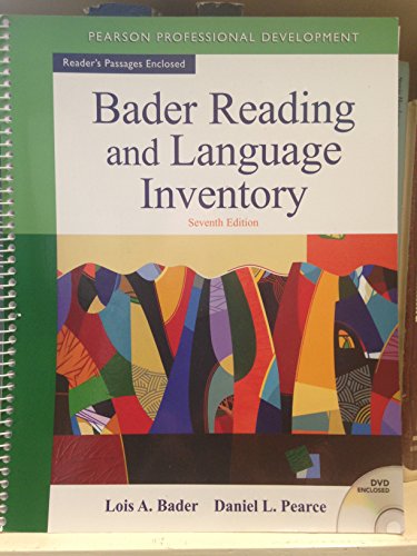 Bader Reading & Language Inventory