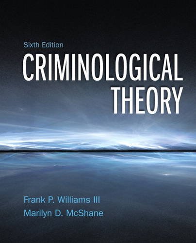 Book Cover Criminological Theory (6th Edition)