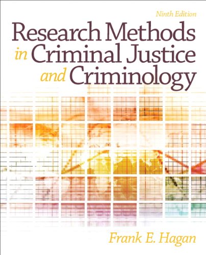 Book Cover Research Methods in Criminal Justice and Criminology (9th Edition)