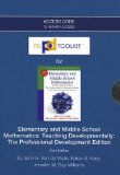 PDToolKit -- Access Card -- for Elementary and Middle School Mathematics: Teaching Developmentally: The Professional Development Edition
